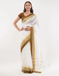 EARTHY BROWN | Pure Cotton | Indidha Saree