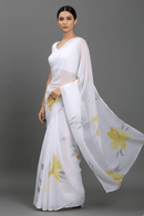 ETHEREAL PETALS | Organza | Indidha Saree