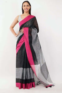 ETHERNAL ESSENCE | Linen by Linen | Indidha Saree