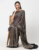 ETHERNAL SYMPHONY | Modal Silk | Ajrakh Print | Indidha Saree