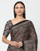 ETHERNAL SYMPHONY | Modal Silk | Ajrakh Print | Indidha Saree