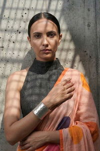 COZY DOTS | Mul Cotton | Indidha Saree