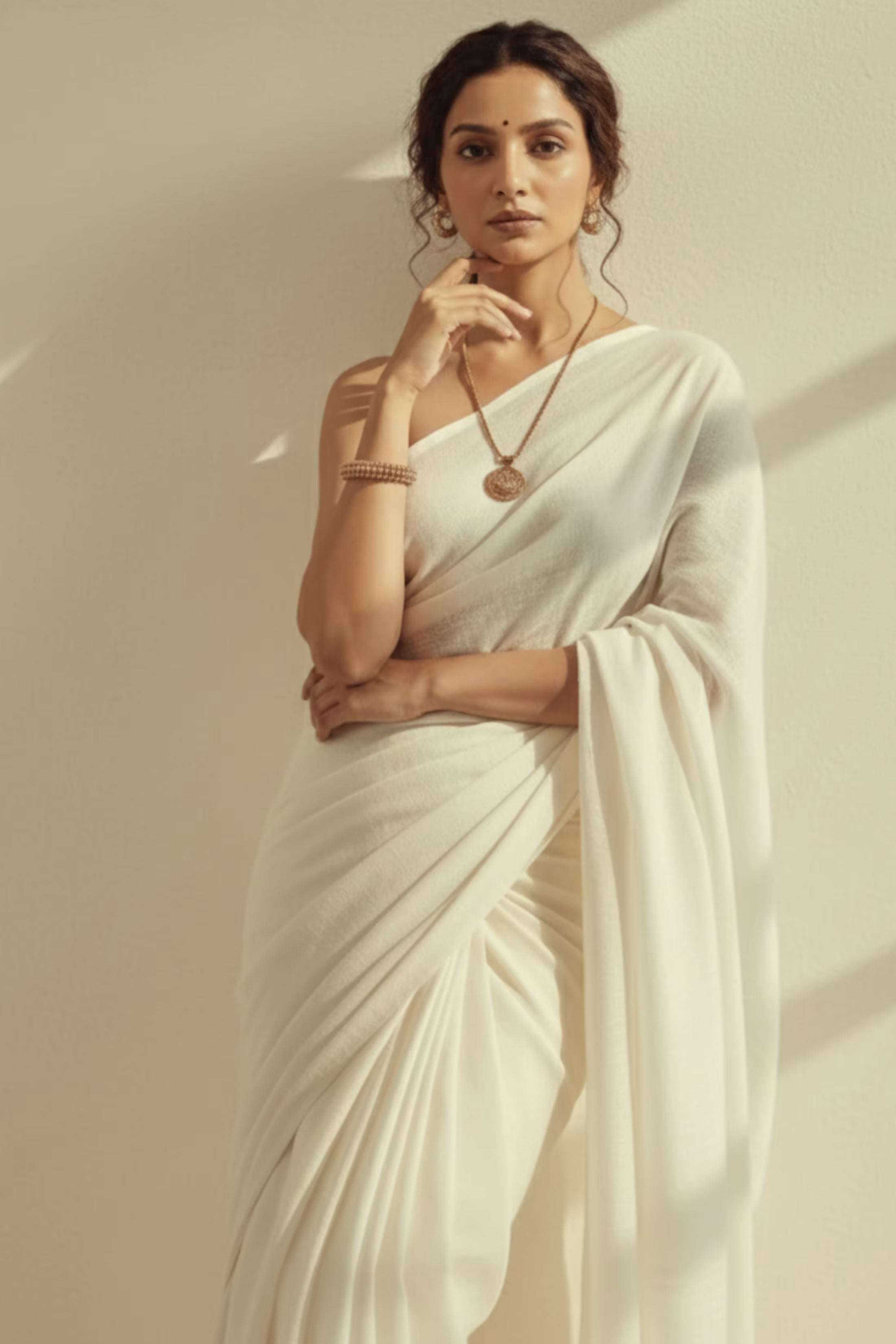 Sutr | Mul Cotton | Indidha Saree