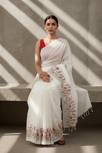 FLORAL FANTASY | Pure Cotton | Indidha Saree
