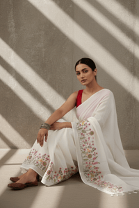 FLORAL FANTASY | Pure Cotton | Indidha Saree