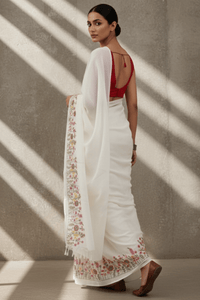 FLORAL FANTASY | Pure Cotton | Indidha Saree