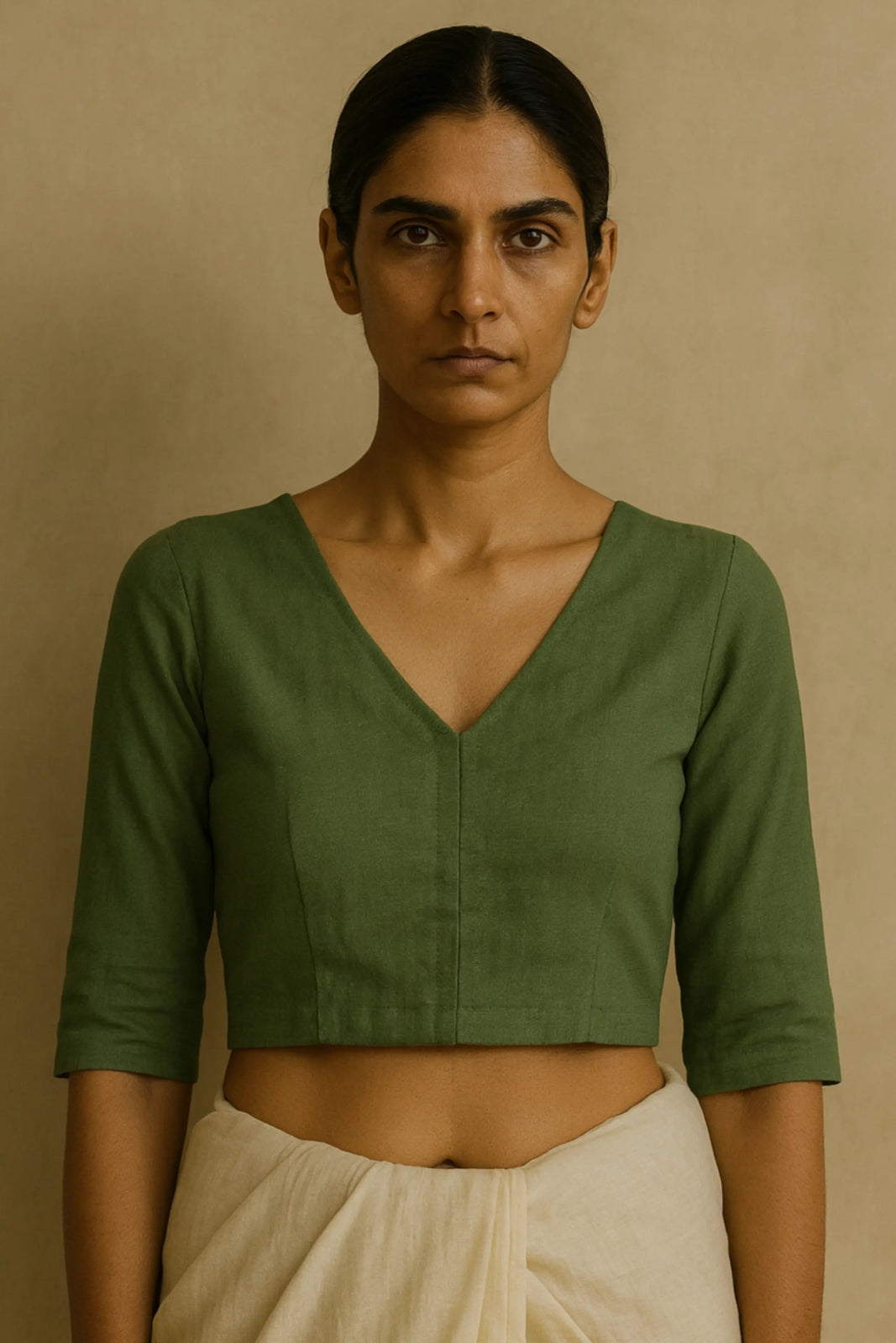 Forest Root | Mul Cotton | Blouse Fabric