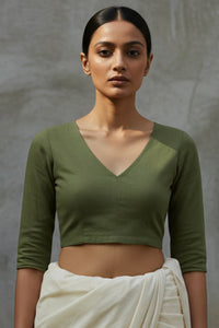 Forest Root | Mul Cotton | Blouse Fabric