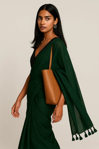FOREST SPIRIT | Pure Cotton | Indidha Saree