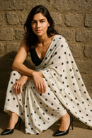 FULL MOON | Mul Cotton | Indidha Saree