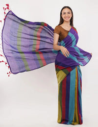 GAJGAMINI | Cotton | Indidha Saree