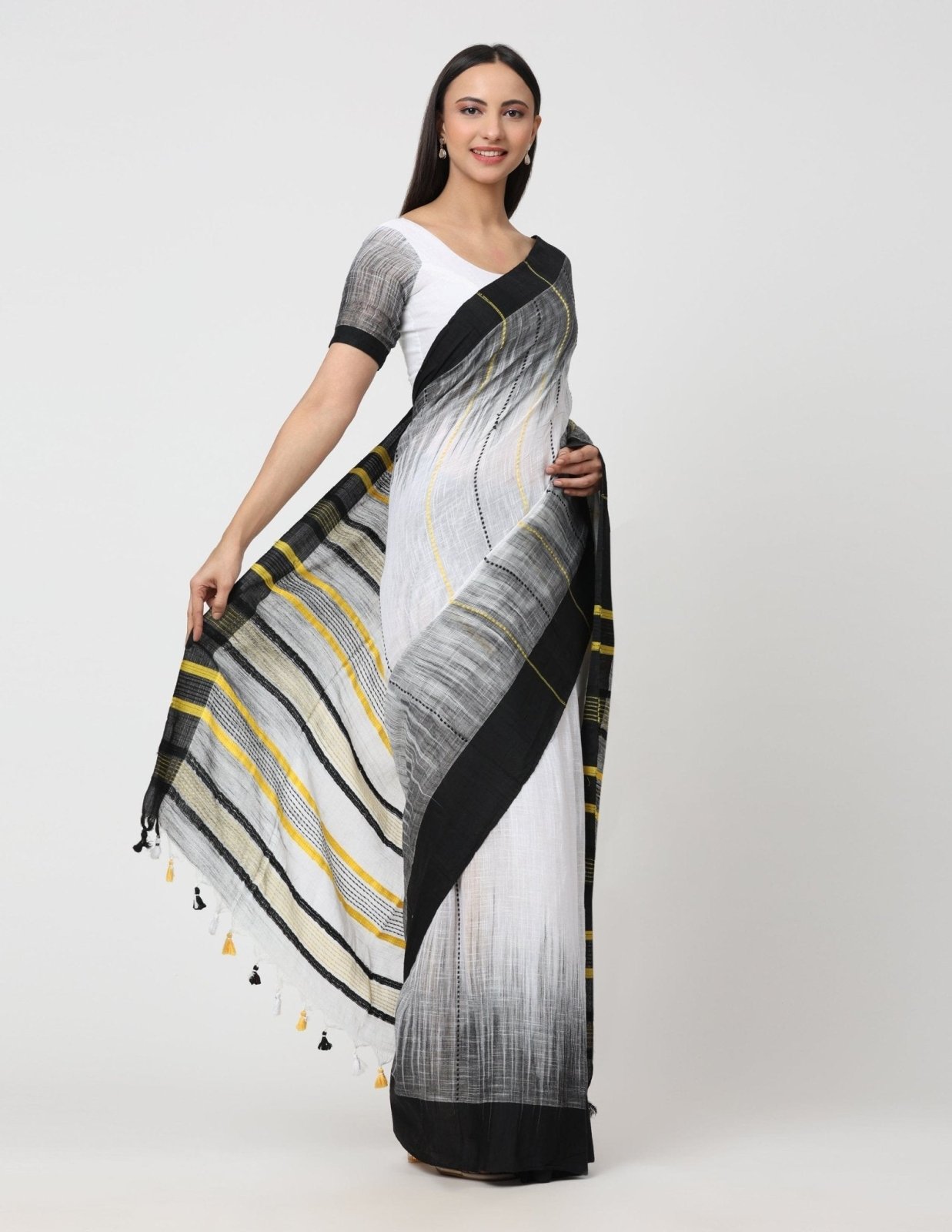 GODHULI CHHAYA | Assam Mercerized Cotton | Indidha Saree