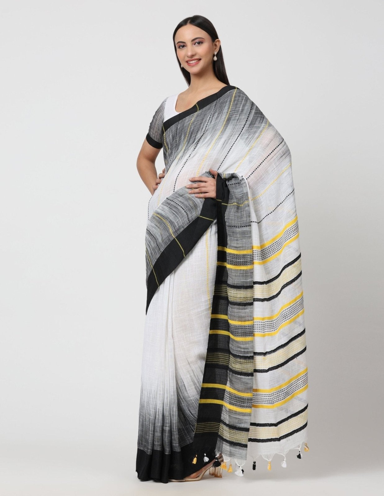GODHULI CHHAYA | Assam Mercerized Cotton | Indidha Saree