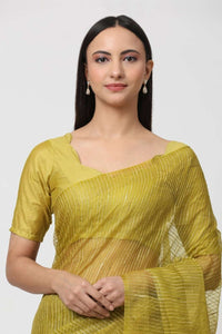 GOLDEN BREEZE | Kota Doria | Indidha Saree