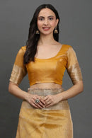 Golden Hour Grace | Tissue | Indidha Saree