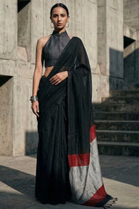Block Zero | Mul Cotton | Indidha Saree