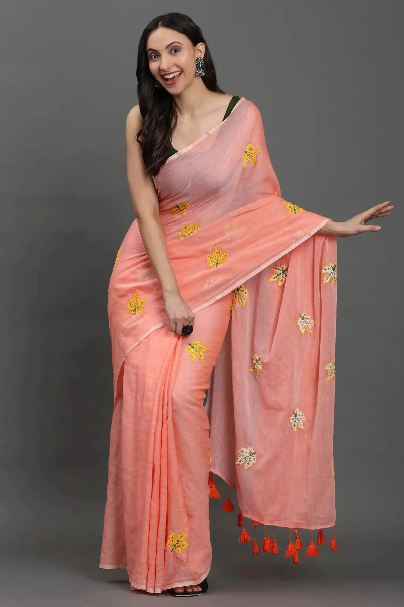 GULBAHAR | Mul Cotton | Indidha Saree