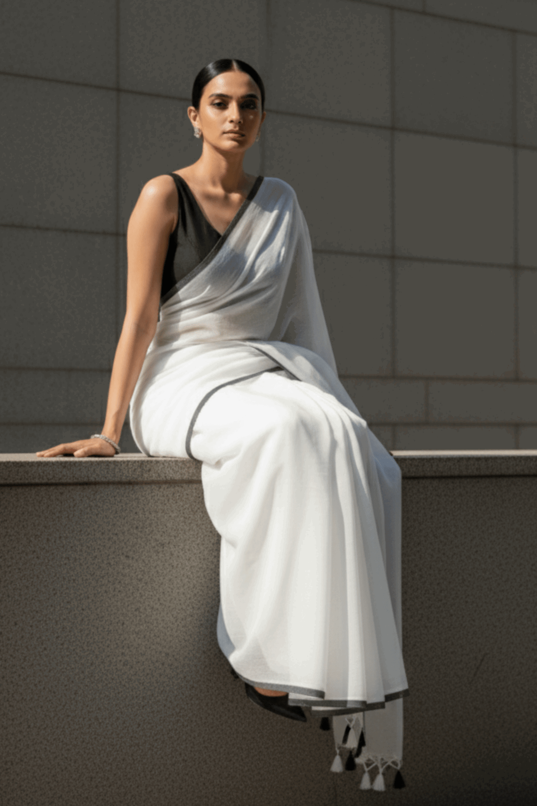 HARMONIC POISE | Mul Cotton | Indidha Saree