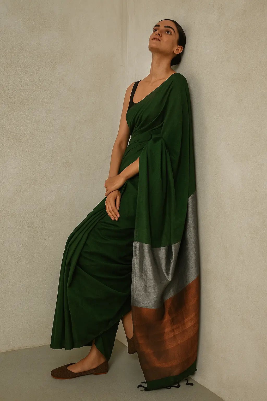 HARYALI AUR RASTA | Cotton | Indidha Saree