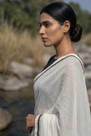 City Monochrome | Mul Cotton | Indidha Saree