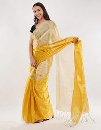 HONEYDEW | Handloom Tissue | Indidha Saree