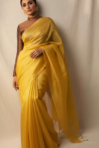 Melted Sun | Tissue | Indidha Saree
