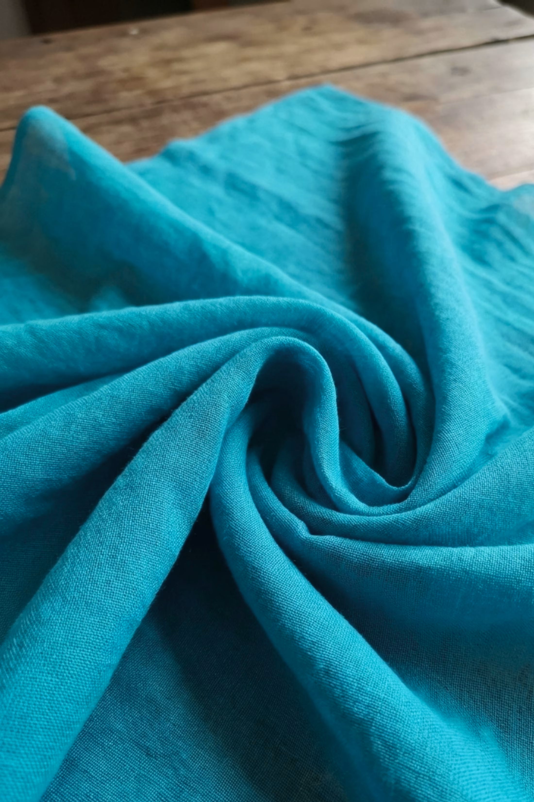 Aegean Teal | Mul Cotton | Blouse Fabric