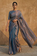 Storm Copper | Tissue | Indidha Saree