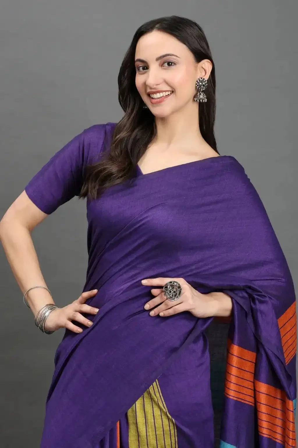 INDIGO CARNIVAL | Pure Cotton | Indidha Saree