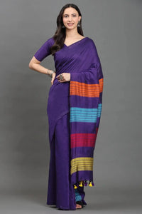 INDIGO CARNIVAL | Pure Cotton | Indidha Saree