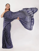 INDIGO VIBE | Cotton | Block Print | Indidha Saree