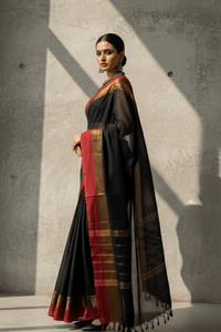 Inferno Dusk | Cotton | Indidha Saree