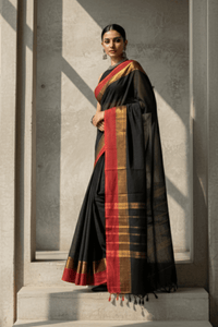 Inferno Dusk | Cotton | Indidha Saree