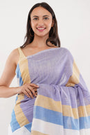 IVORY ILLUSION | Pure Cotton | Indidha Saree