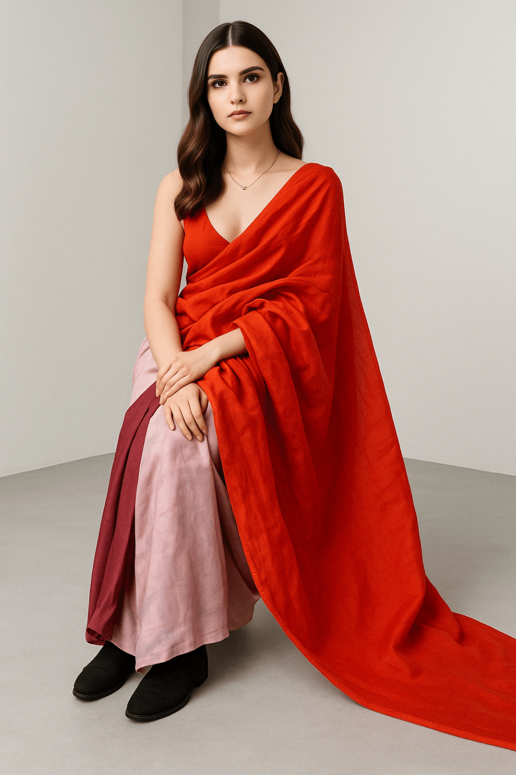 JADE KA SURAJ | Cotton | Indidha Saree
