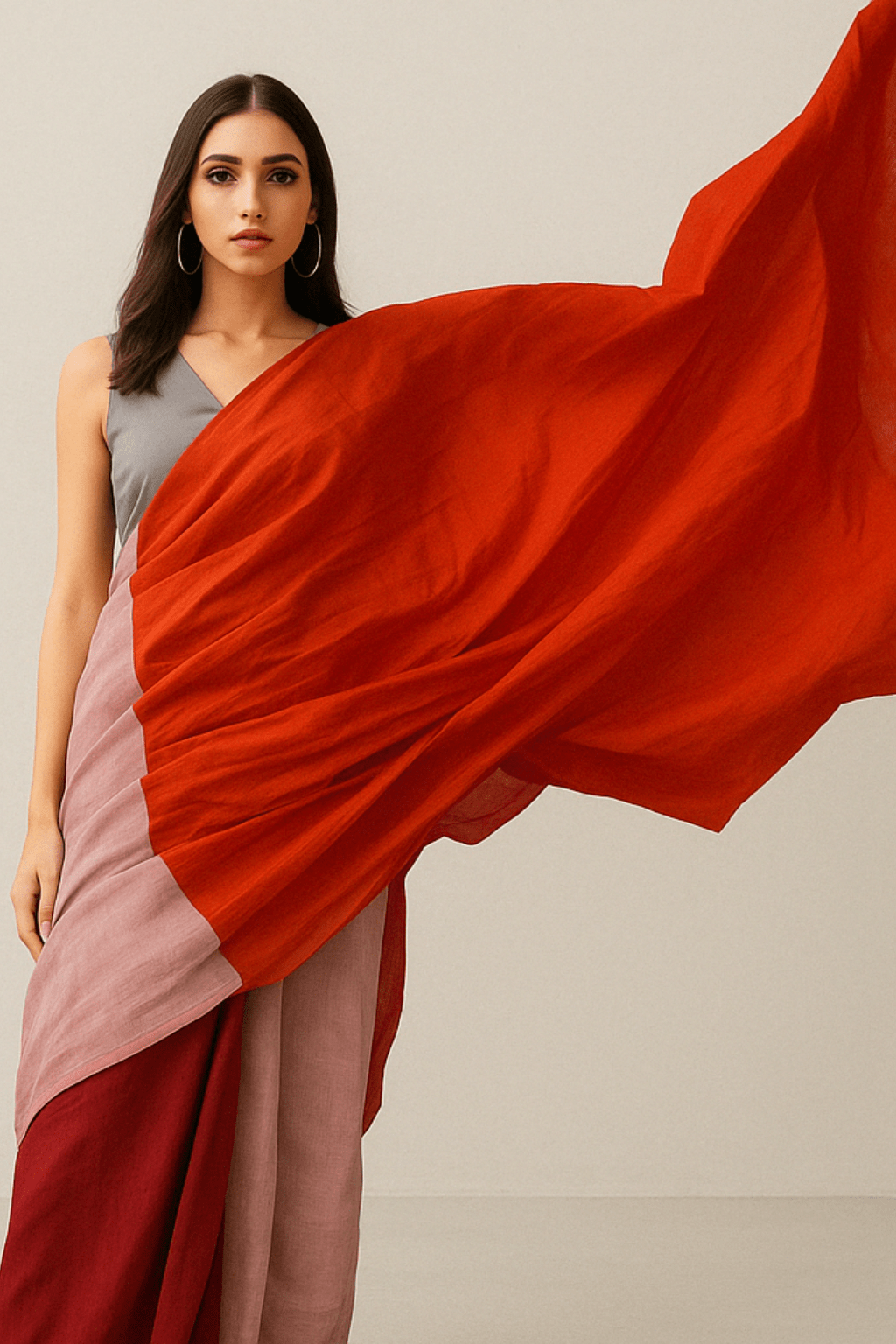 JADE KA SURAJ | Cotton | Indidha Saree