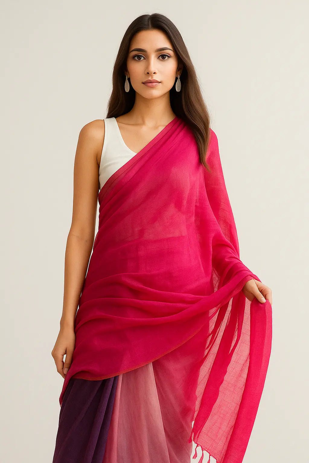 JADE KI LALI | Cotton | Indidha Saree