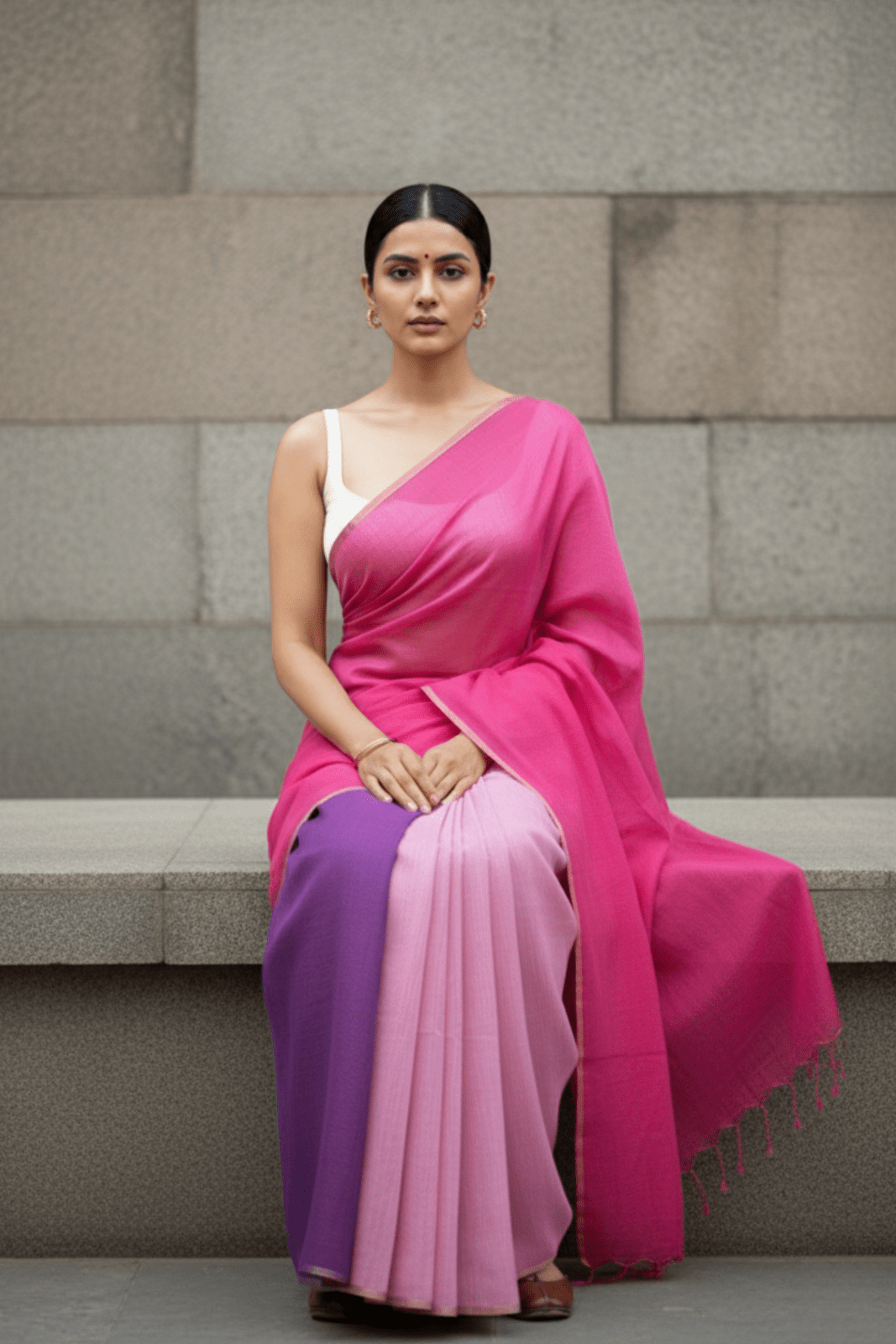 JADE KI LALI | Cotton | Indidha Saree