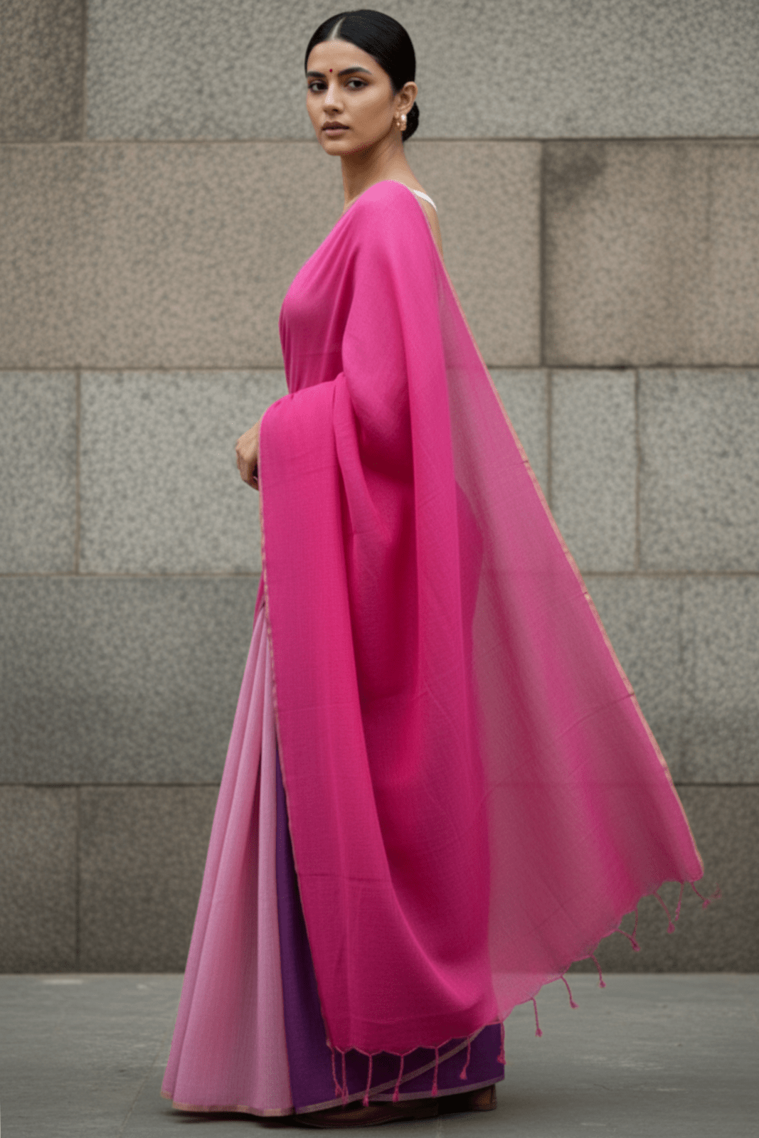 JADE KI LALI | Cotton | Indidha Saree