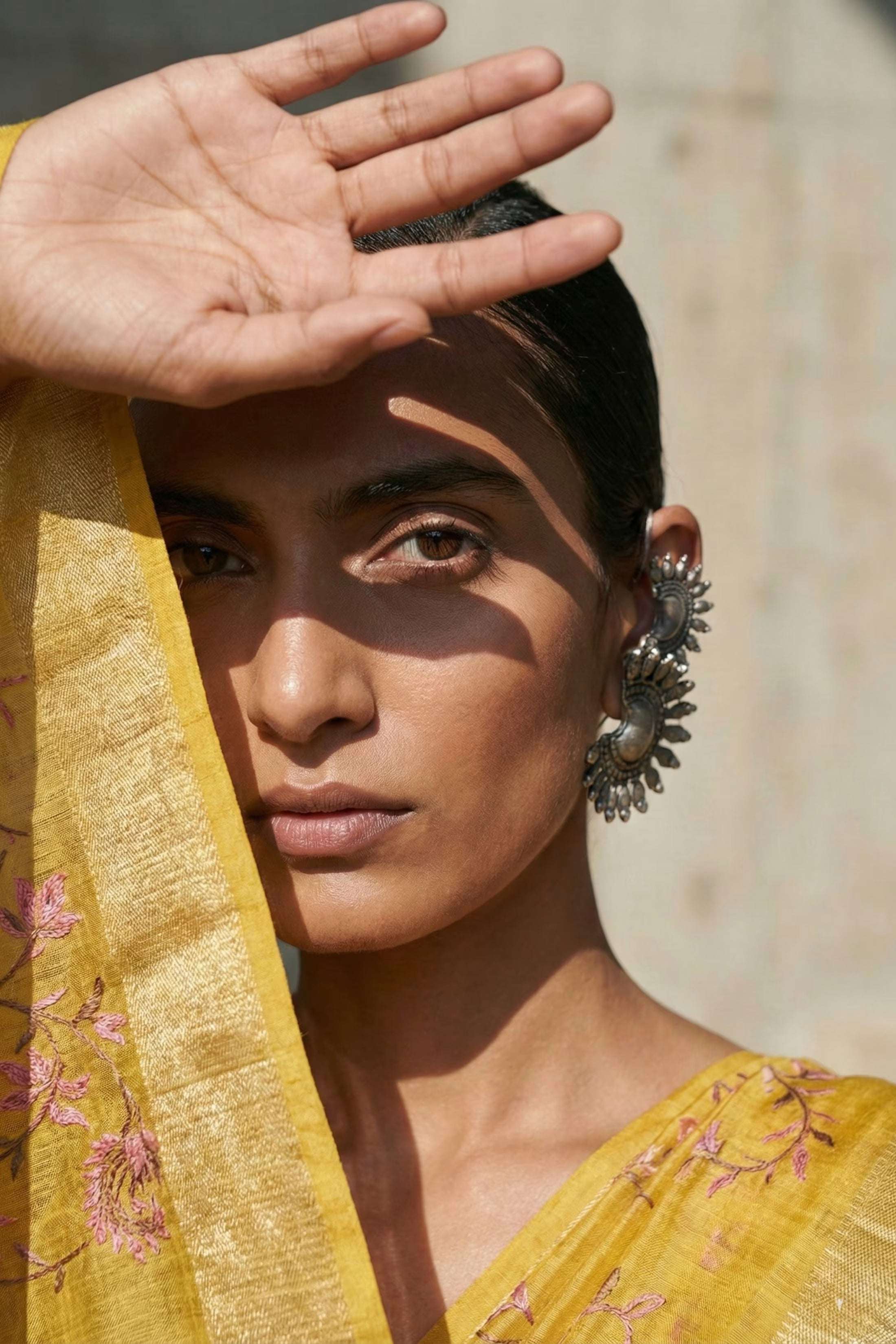 HALDI GLOW | Muga Silk | Indidha Saree