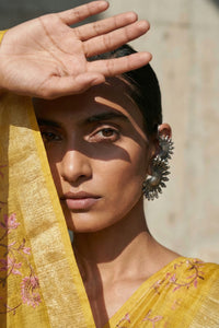 HALDI GLOW | Muga Silk | Indidha Saree