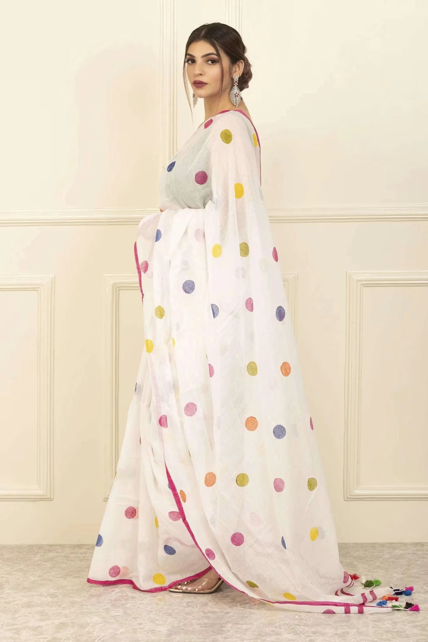 DILBARA | Mul Cotton | Indidha Saree