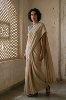 Chandan Leher | Mul Cotton | Indidha Saree