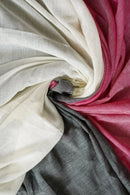 JADE KI DHOOP | Cotton | Indidha Saree -  Buy Jade Ki Dhoop – Handwoven Cotton Saree Online | Indidha  Shop Jade Ki Dhoop, a lightweight cotton saree blending pink, grey, and white for an ethereal summer look. Handwoven, breathable & elegant—only at Indidha.