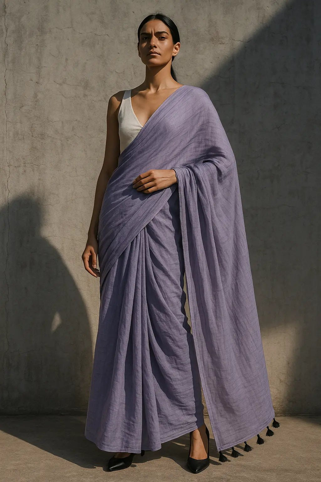 KIRDAAR | Mul Cotton | Indidha Saree