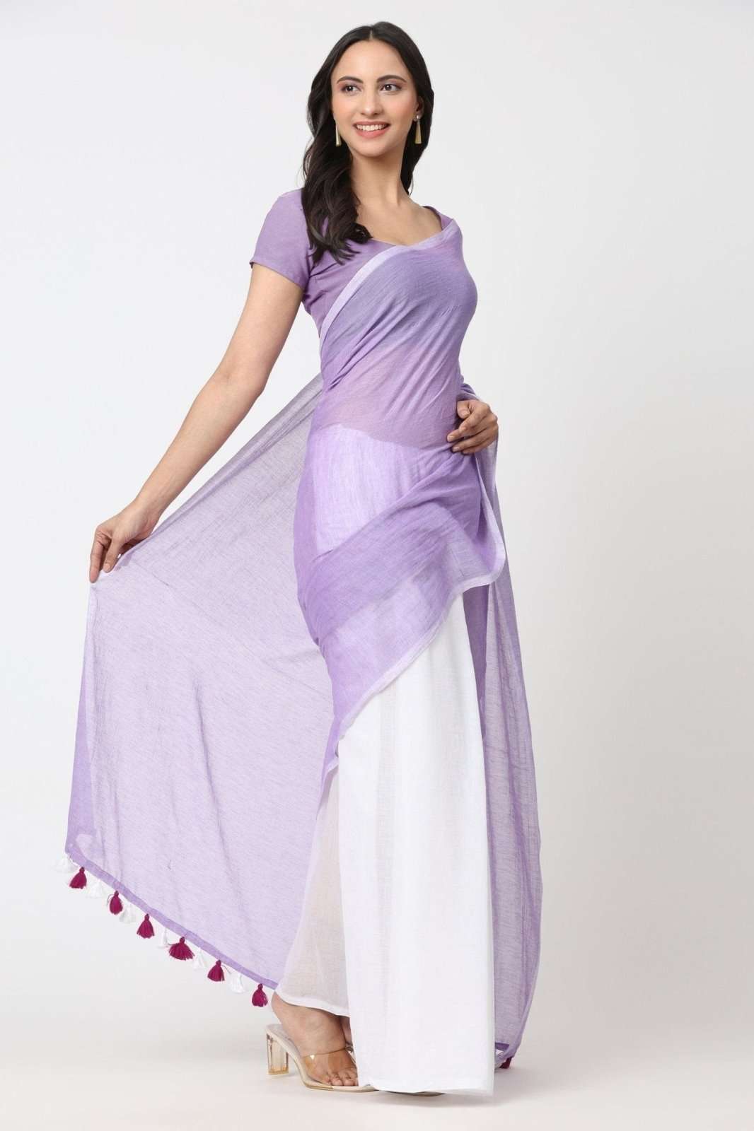 KSHAMA | Mul Cotton | Indidha Saree