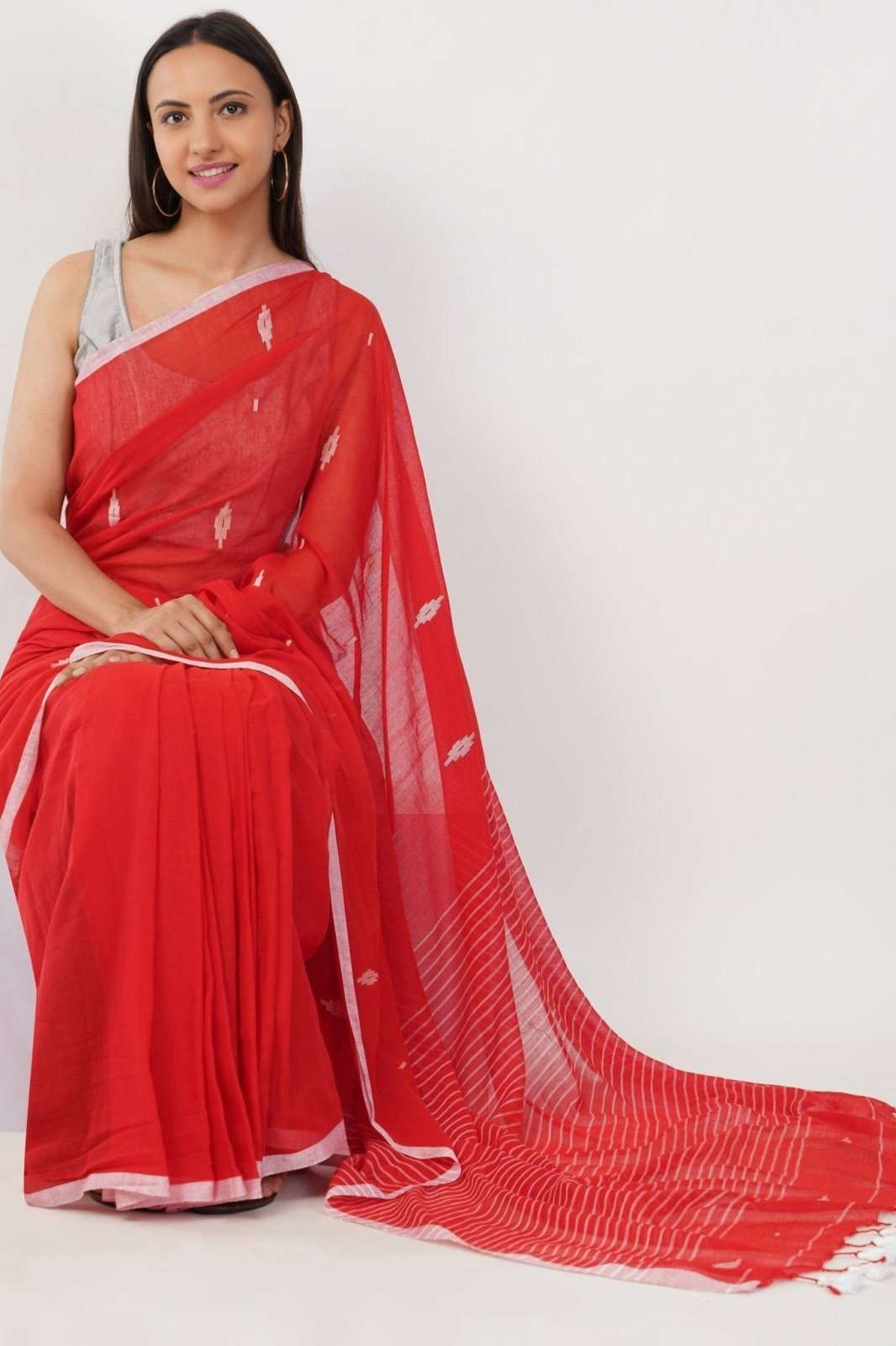 LALIMA | Mul Cotton | Indidha Saree