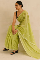 LIME ESSENCE | Mul Cotton | Indidha Saree