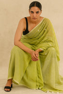LIME ESSENCE | Mul Cotton | Indidha Saree