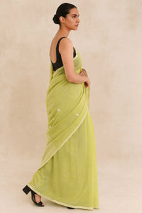 LIME ESSENCE | Mul Cotton | Indidha Saree